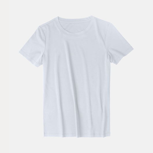 Camiseta Básica de Algodón Puro para Mujer - Versátil y Cómoda - Image 28