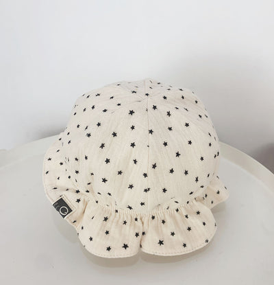 Gorro de Sol Infantil Doble Lunares Estilo Pescador - Image 4