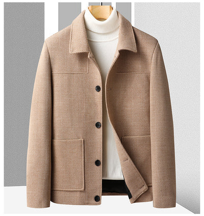 Abrigo de Lana Gruesa y Suave para Hombre - Image 7