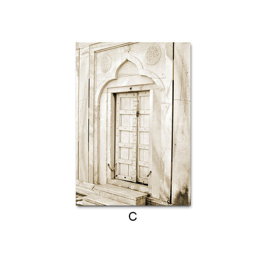 Cuadro Canvas Puerta Marroquí Beige - Decoración de Pared - Image 9