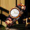 Reloj de Dama con Carcasa de Perla y Madera Natural