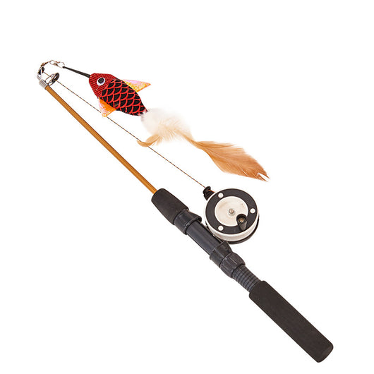 Juguete Interactivo con Pluma y Varilla Retráctil para Gatos - Image 5