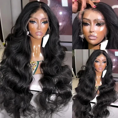 Peluca con Encaje Frontal Ondas Grandes Cabello Rizado Largo Medio para Mujer - Image 28