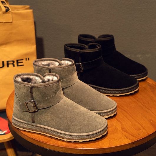 Botas de Nieve para Hombre con Forro de Piel y Suela Antideslizante - Image 10