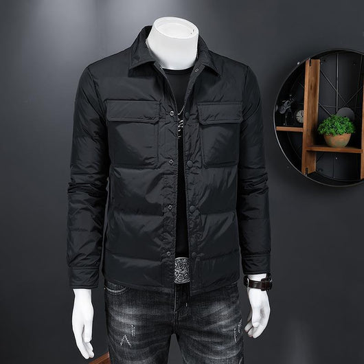 Abrigo Acolchado de Algodón para Hombre - Calidez Invernal - Image 3
