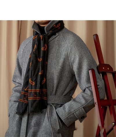 Abrigo Largo de Lana Británica 50% - Estilo Casual Invierno - Image 5