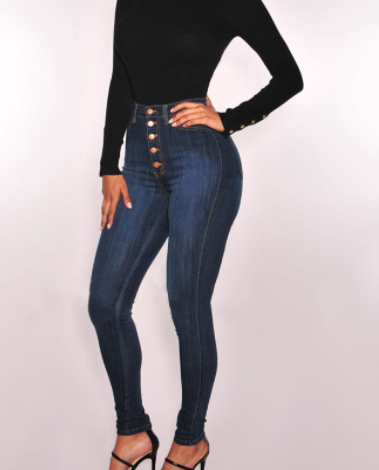 Jeans Slim Fit Cintura Baja para Mujer - Image 11