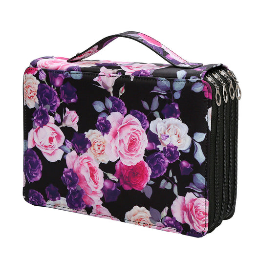 Estuche Organizador de Lápices Multicolor con 4 Compartimentos y Cierre - Image 7