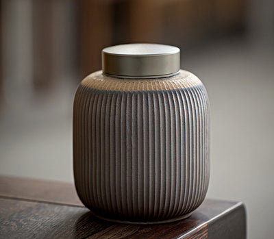 Contenedor de Té de Cerámica Rústica con Sello Hermético Grande - Image 11