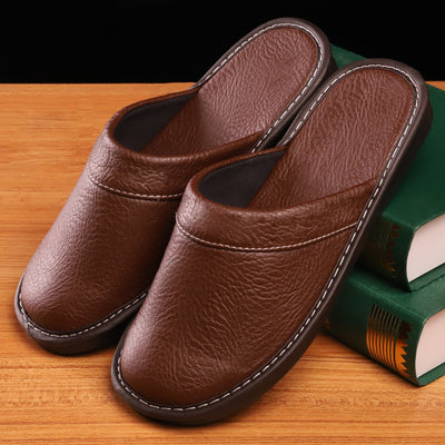 Pantuflas de Cuero Lazy Four Seasons - Comodidad para el Hogar - Image 6