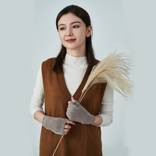Guantes Mitones de Lana Térmica