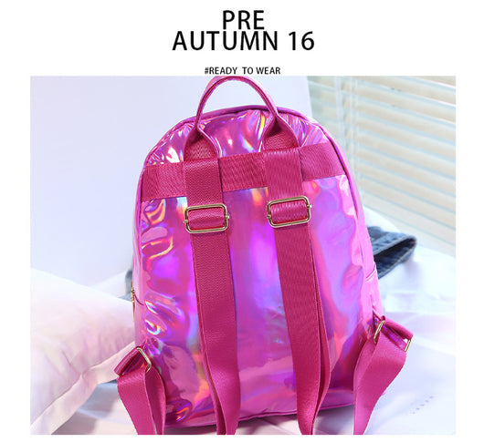 Mochila Reflectante Láser Harajuku Soft Girl Personalizable - Image 12