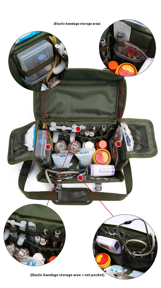 Mochila de Emergencia Portátil para Viajes y Protección - Image 7