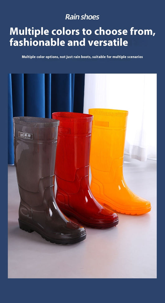 Botas de Lluvia Impermeables para Hombre - Suela Antideslizante y Resistente - Image 11