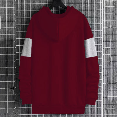 Sudadera con Capucha Patchwork Color Block para Hombre - Estilo Single Face - Image 19
