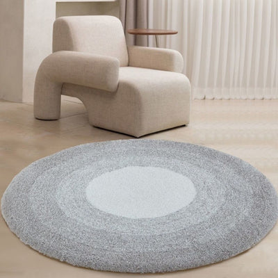 Alfombra Redonda Acolchada para Dormitorio - Diseño Simple y Elegante - Image 3
