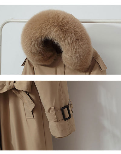 Chaqueta Acolchada Desmontable con Faja Reductora Integrada - Image 9