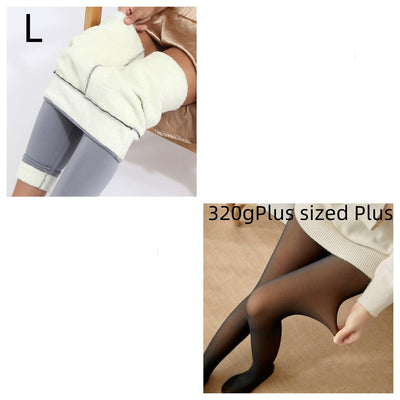 Leggings Térmicos de Cachemira Oversized para Otoño e Invierno - Image 15