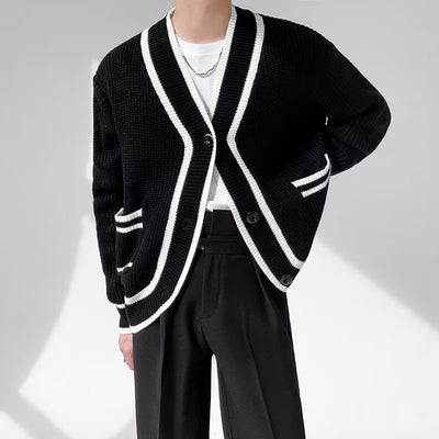 Cardigan Suelto Casual para Hombre - Suéter Tipo Chaqueta - Image 7