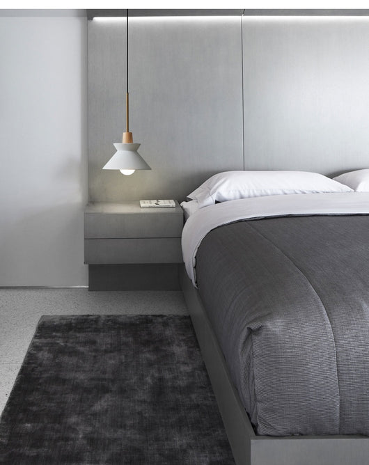 Lámpara Colgante Nórdica Estilo Cemento y Madera - Image 10