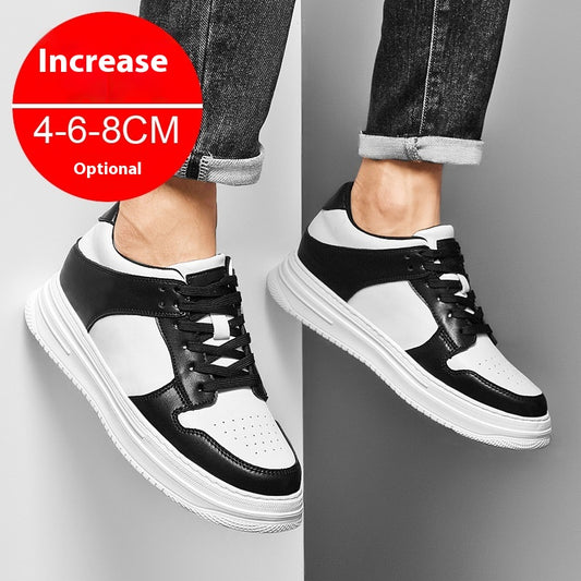 Zapatos Deportivos Invisibles con Plataforma Elevadora de 8cm para Hombre - Image 2