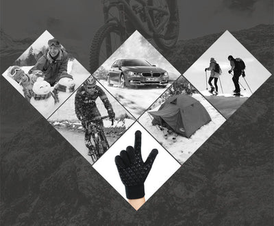 Guantes Térmicos Tejidos para Ciclismo - Hombre y Mujer con Grip Antideslizante - Image 12