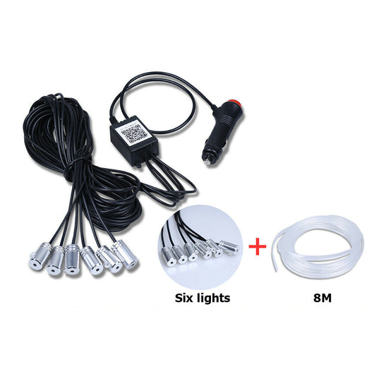 Luz de Ambiente para Auto con Control de Voz 5 en 1 - Image 17