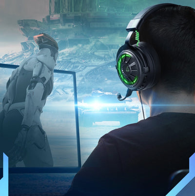 Auriculares Gaming con Cancelación de Ruido y Cable - Image 7