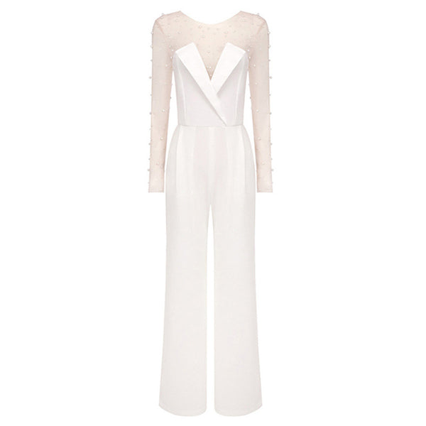 Jumpsuit Casual de Malla Espumada - Comodidad y Estilo - Image 6