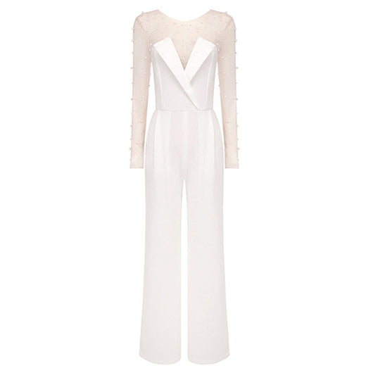 Jumpsuit Casual de Malla Espumada - Comodidad y Estilo - Image 6