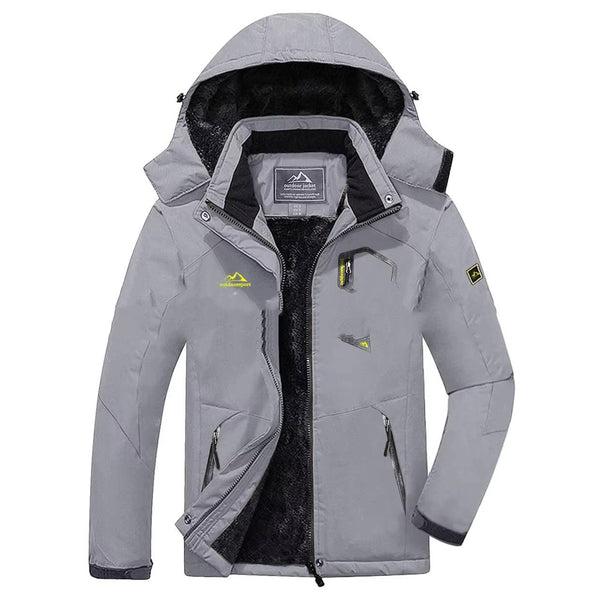 Chaqueta Deportiva Impermeable con Capucha para Hombre
