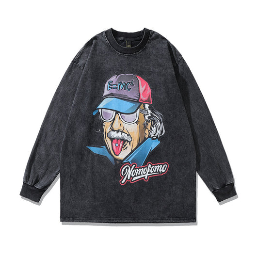 Playera Vintage de Manga Larga High Street - Image 2