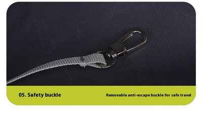 Mochila Transportadora Respirable para Mascotas - Gran Capacidad Cápsula Espacial - Image 9