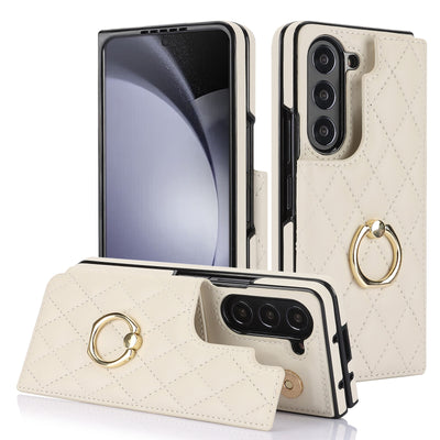 Funda de Cuero con Doble Hebilla para ZFOLD56 y ZFOLD34 - Estilo Clásico - Image 9