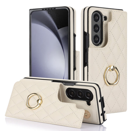 Funda de Cuero con Doble Hebilla para ZFOLD56 y ZFOLD34 - Estilo Clásico - Image 9