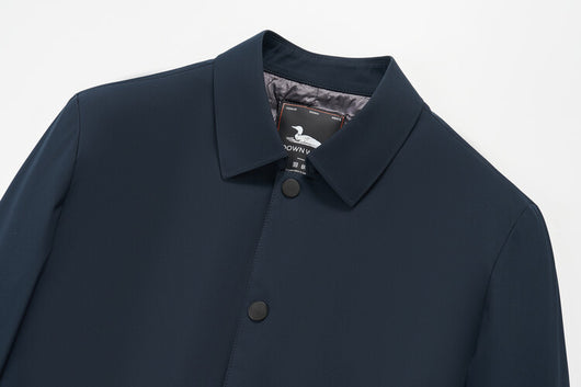 Abrigo Acolchado de Algodón para Hombre con Forro Polar Resistente al Viento - Image 18
