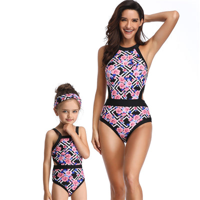 Traje de Baño Familiar para Niñas y Mujeres - Image 11