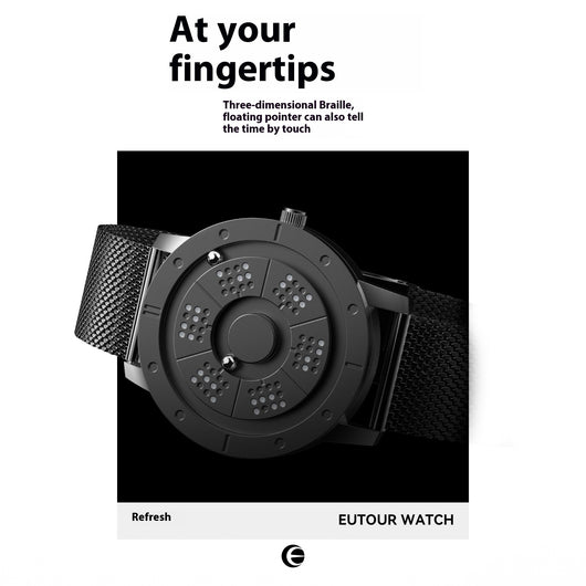 Reloj Deportivo de Acero Azul con Movimiento de Cuarzo - Image 3