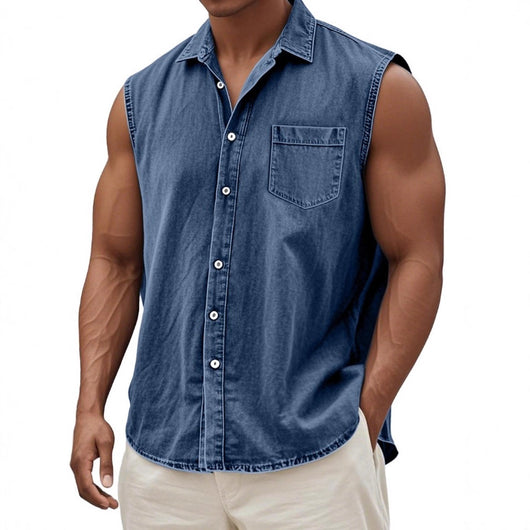 Chaleco Casual Hombre con Estampado Digital 3D - Image 3