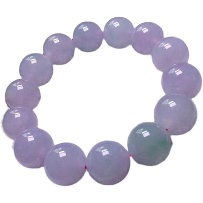 Pulsera de Jade Violeta Efecto Hielo - Image 4