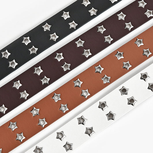 Cinturón Doble Fila con Estrellas para Mujer - Image 12