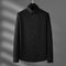 Camisa Masculina Térmica de Lã Grossa Bege