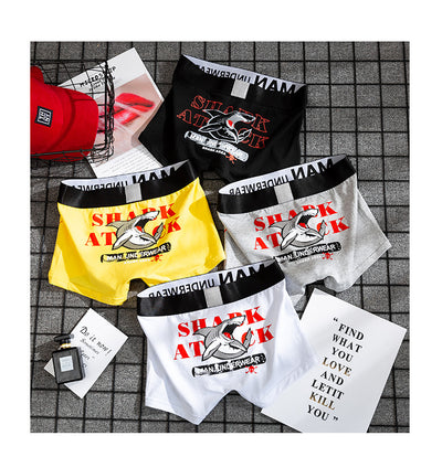 Calzoncillos Boxer Shark para Hombre - Algodón Transpirable Otoño e Invierno - Image 6