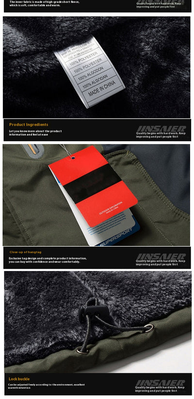 Chaqueta de Invierno Robusta para Hombre con Forro Polar - Image 22