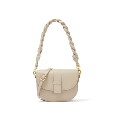 Bolso Crossbody de Cuero Redondo para Mujer - Image 6
