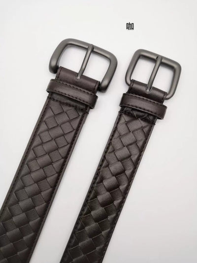 Cinturón de Cuero Genuino Vintage con Hebilla de Aguja - Estilo Clásico - Image 10