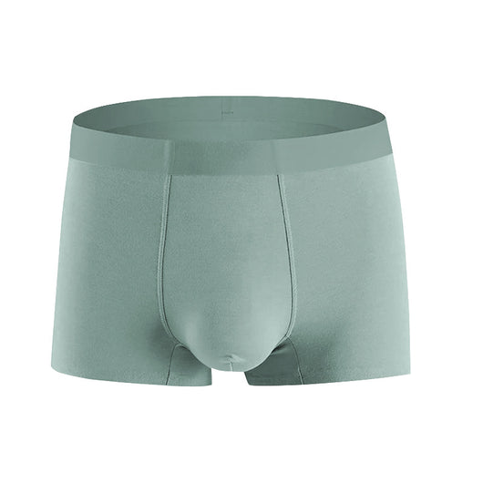 Calzoncillos Hombre Talla Grande Algodón Puro Sin Marcas Ángulo Plano Textura Modal - Image 8