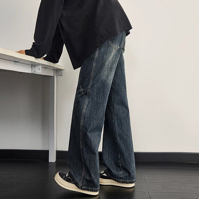 Jeans Rectos Holgados para Hombre - Estilo Moderno y Versátil - Image 4
