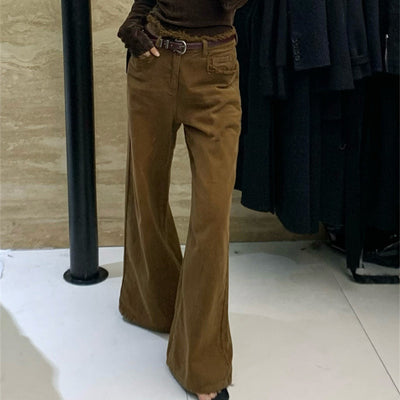 Jeans Rotos Cintura Alta para Mujer