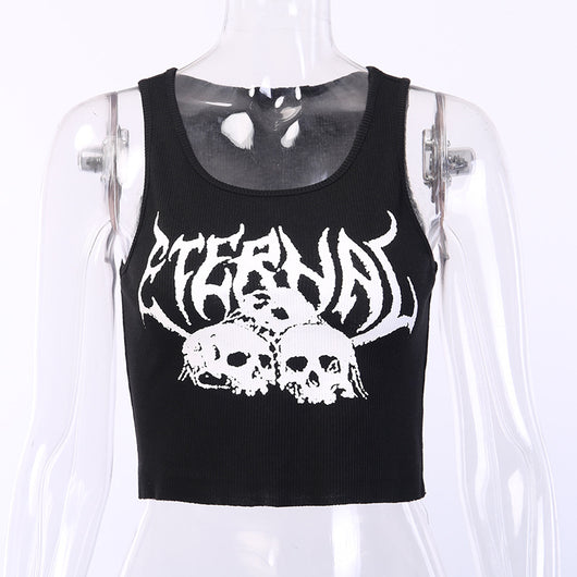 Chaleco Corto Gothic Punk para Mujer - Estilo Urbano ETERNRL - Image 8